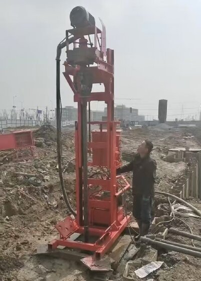 临空区降水井施工