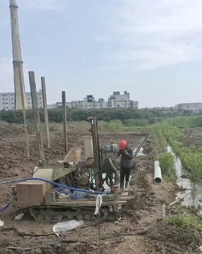 临空区降水井施工